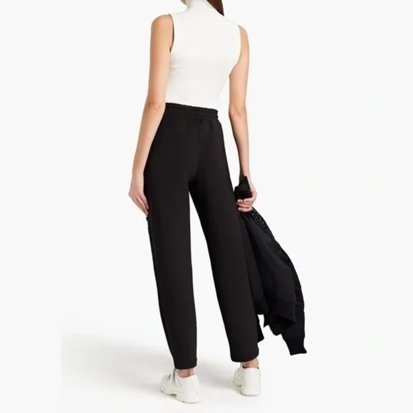 Love Moschino Scuba Logo Print Drawstring Track Pants NWT - Picture 3 of 8